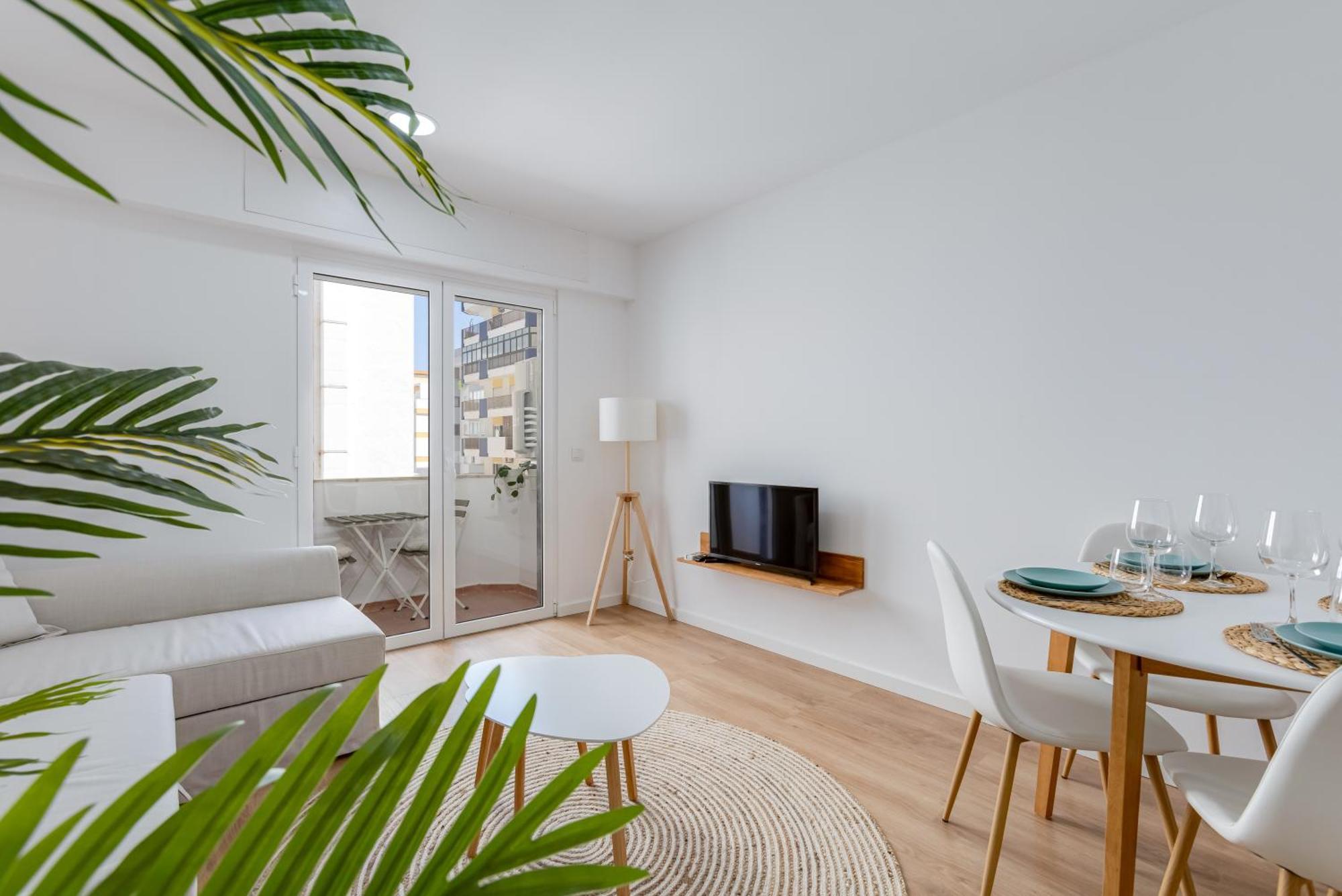 Apartament T2 Rosa Dos Ventos, A/C & Terrace - Casas & Papeis Armação de Pêra Zewnętrze zdjęcie