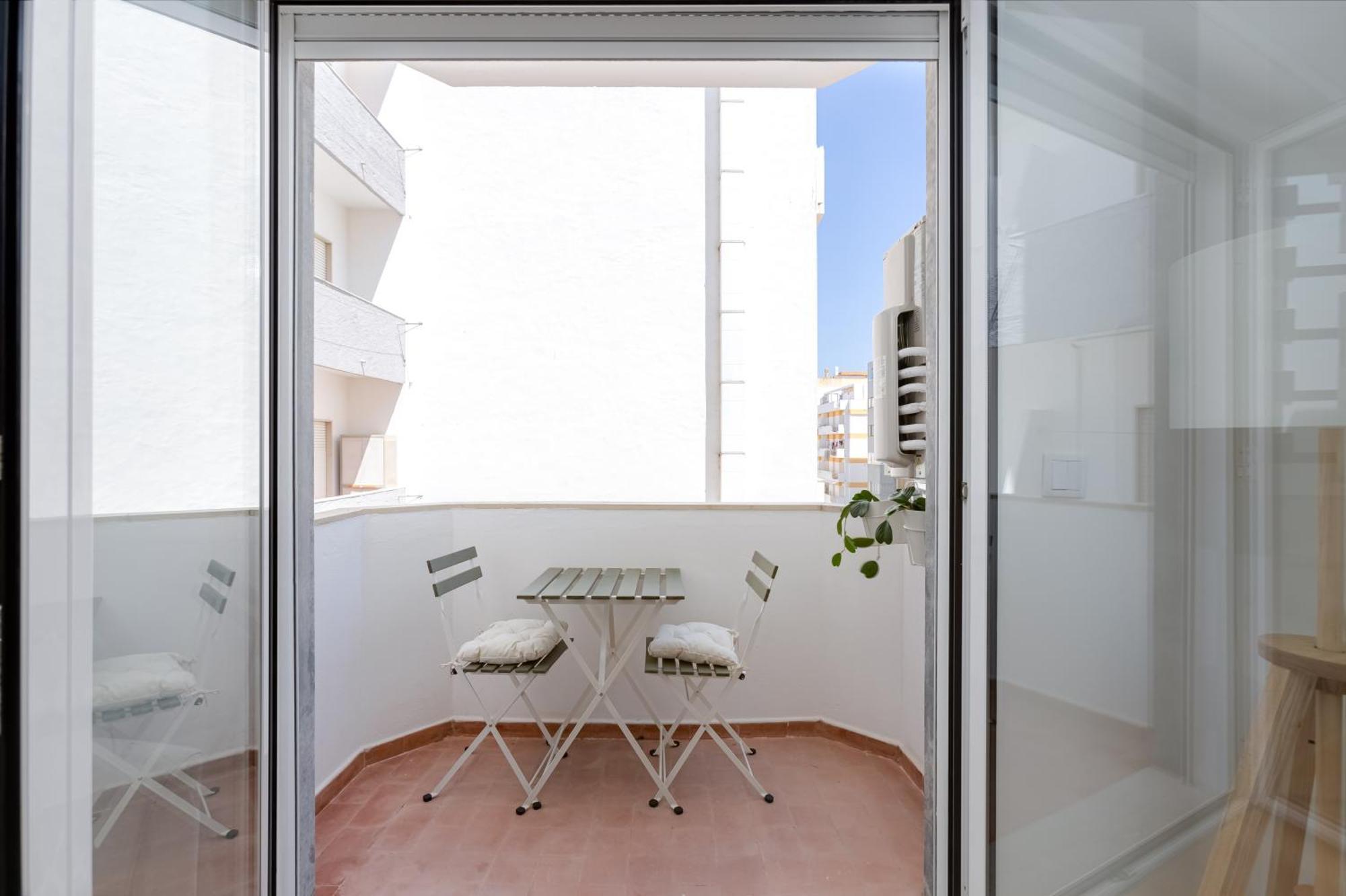 Apartament T2 Rosa Dos Ventos, A/C & Terrace - Casas & Papeis Armação de Pêra Zewnętrze zdjęcie